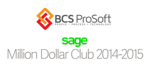 BCS ProSoft Awarded Sage Million Dollar Club Status for 2015